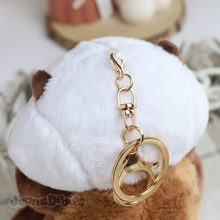 Load image into Gallery viewer, Lakko Otter Plush Keychain
